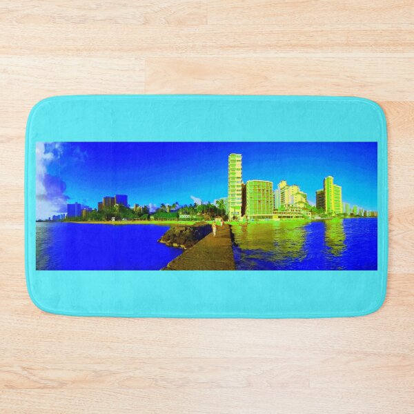 Item preview, Kakaako Weather - Wide Landscape designed and sold by R-F-B.