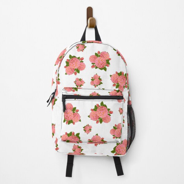 Item preview, Pink pan dulce concha flower bouquet print designed and sold by Artbyjcr.