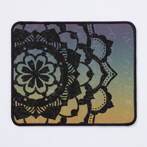 Item preview, Deva Mandala - Rainbow Sunset + Coal designed and sold by Irene Estelle.