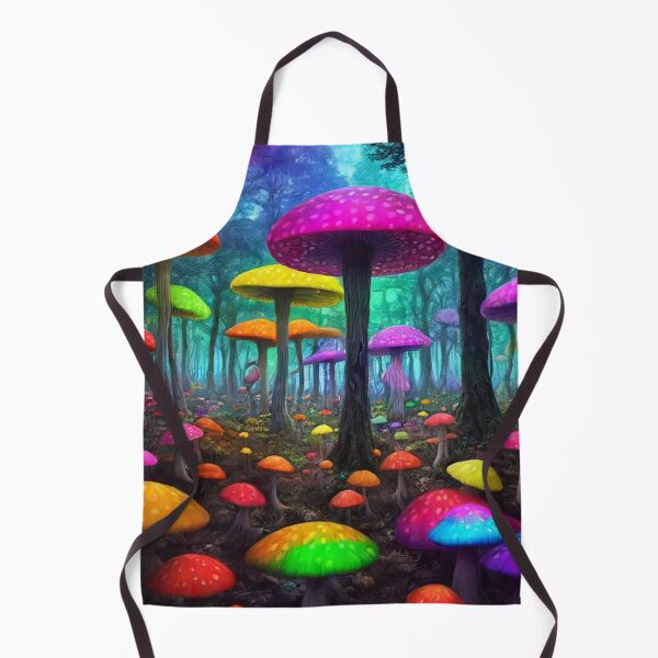 Item preview, Trippy Mushroom Forest designed and sold by treatsntrinkets.