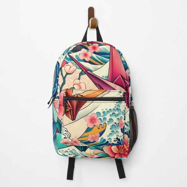 Item preview, Origami Meets Waves - Artistic Print designed and sold by mymagicstoreus.