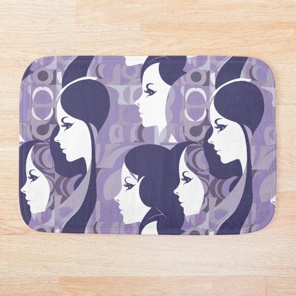 Item preview, Lavender Luxury Contemporary Retro Disco women fabric designs designed and sold by Andimoot.