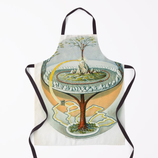 Item preview, Yggdrasil (Yggdrasill), the sacred ash, the Tree of Life, the Mundane Tree of Norse mythology, designed and sold by TeeARTHY.