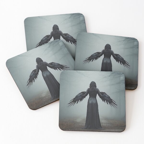 Item preview, Elegant gorgeous Raven woman designed and sold by Fantasymachine.