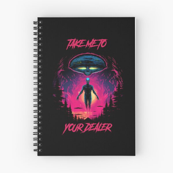 Item preview, Take me to your dealer - synthwave cyberpunk designed and sold by GlitchGrotesque.
