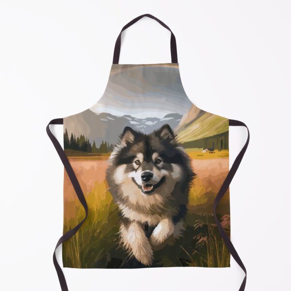 Item preview, Finnish Lapphund Dog Portrait designed and sold by printmala.