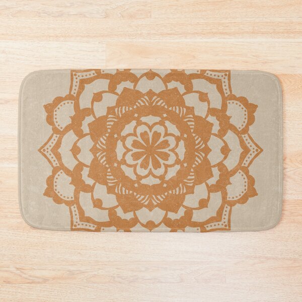 Item preview, Deva Mandala - Dove + Rust designed and sold by Irene Estelle.