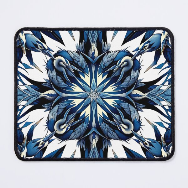 Item preview, Blue Heron Kaleidoscopic Artistic Design designed and sold by SandbarTees.