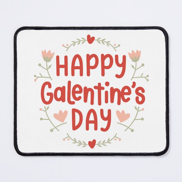 Item preview, Happy Galentines Day - floral design designed and sold by EmeraldeaArt.