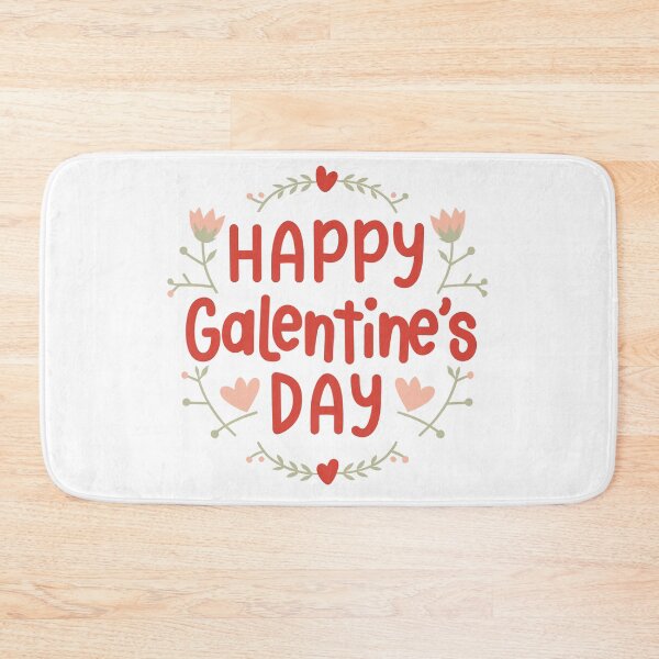 Item preview, Happy Galentines Day - floral design designed and sold by EmeraldeaArt.
