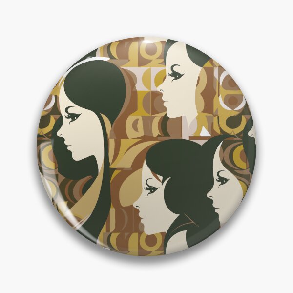 Artikelvorschau, Natural colours Contemporary Retro Disco women fabric designs entworfen und verkauft von Andimoot.