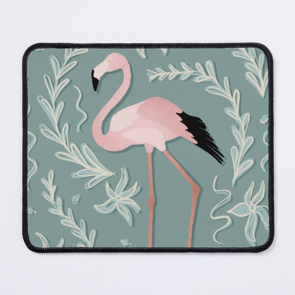 Item preview, Floral Sage Flamingo designed and sold by GabbyRiosDesign.