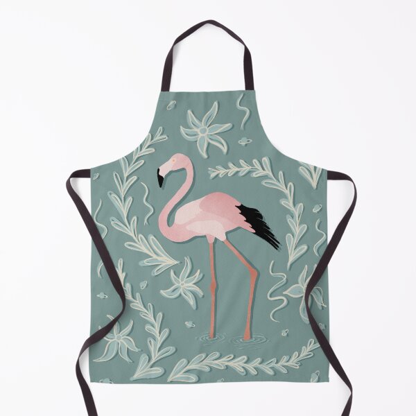 Item preview, Floral Sage Flamingo designed and sold by GabbyRiosDesign.