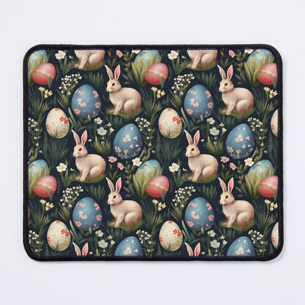Item preview, Vintage Spring Easter, Vintage Easter Bunny and Eggs, designed and sold by whiteraven-shop.
