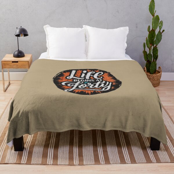 Item preview, Life begins at forthy designed and sold by Moris-shop.