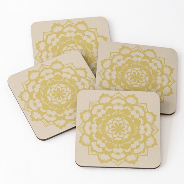 Item preview, Deva Mandala - Dove + Saffron designed and sold by Irene Estelle.