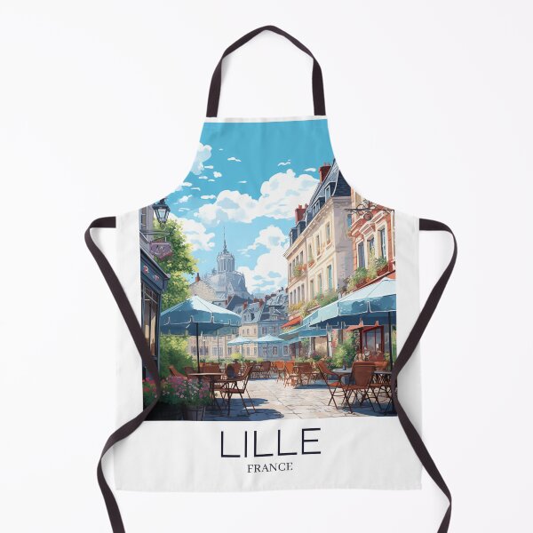 Item preview, A Pop Art Travel Print of Lille - France designed and sold by StudioRedKoala.