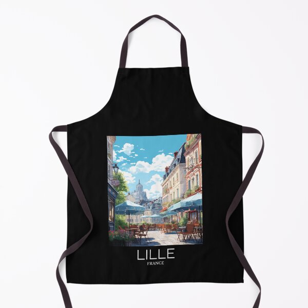 Item preview, A Pop Art Travel Print of Lille - France designed and sold by StudioRedKoala.