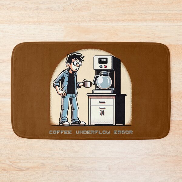 Item preview, Desperate Debug: The Empty Coffee Pot Dilemma designed and sold by TuringTacoTales.