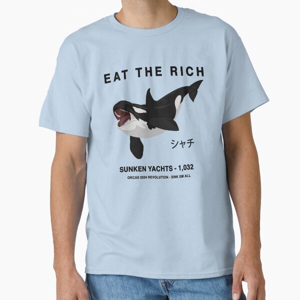 Item preview, Eat The Rich - Orca Revolution 2024 designed and sold by danielfgf.