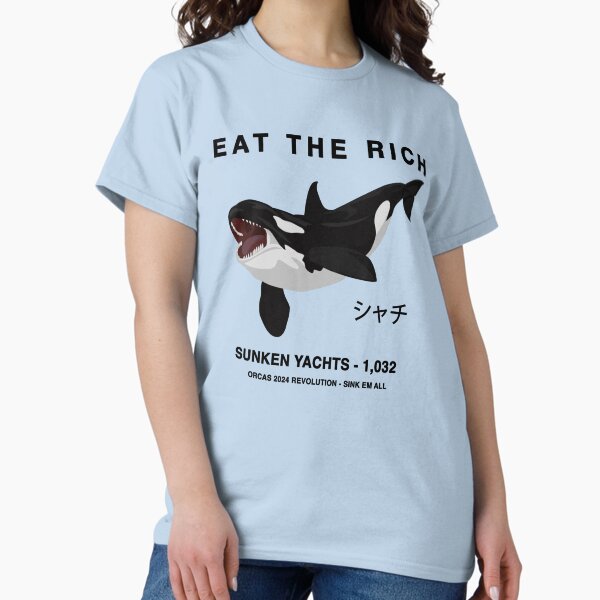 Artikel-Vorschau von Eat The Rich – Orca Revolution 2024, designt und verkauft von danielfgf.