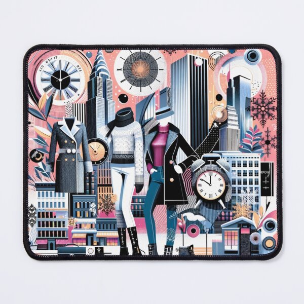 Item preview, Metropolitan Chill: Chic Urban Winter designed and sold by Fourseason664.