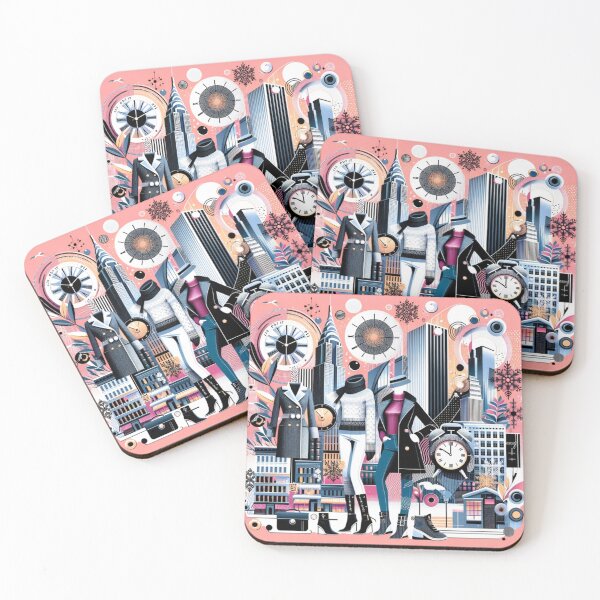 Item preview, Metropolitan Chill: Chic Urban Winter designed and sold by Fourseason664.