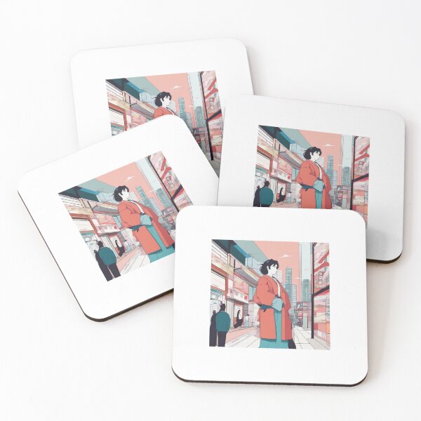 Item preview, Femme faisant du shopping dans Tokyo  designed and sold by DailyShopone.