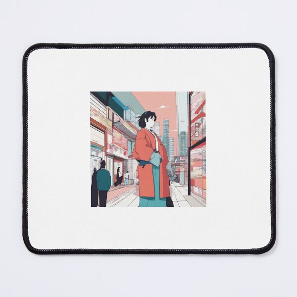 Item preview, Femme faisant du shopping dans Tokyo  designed and sold by DailyShopone.