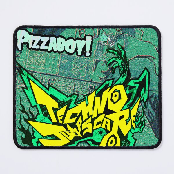 Item preview, Techno Jumpscare Jet Set Radio Logo Green designed and sold by Pizzaboy! Merch Store.