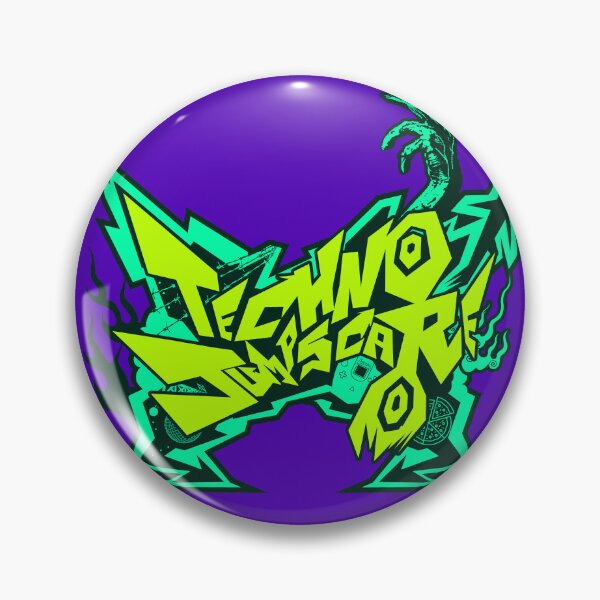 Item preview, Techno Jumpscare Jet Set Radio Logo Green designed and sold by Pizzaboy! Merch Store.