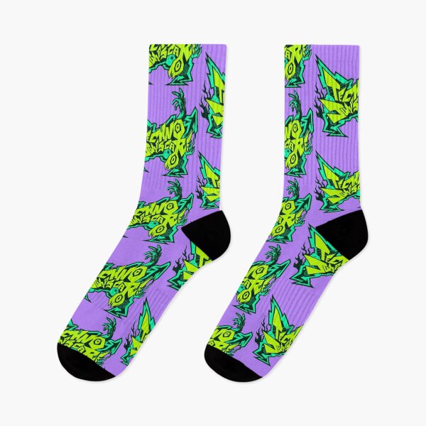 Item preview, Techno Jumpscare Jet Set Radio Logo Green designed and sold by Pizzaboy! Merch Store.