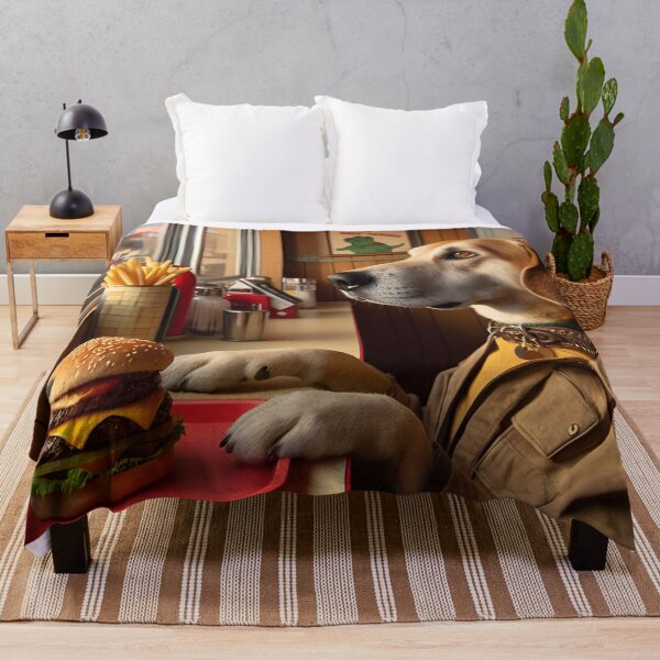 Item preview, Dog at the Diner designed and sold by Angelandspot.