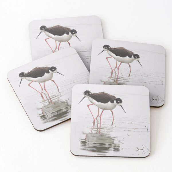 Item preview, Crazy Legs on These Black-necked Stilts designed and sold by CarolM.