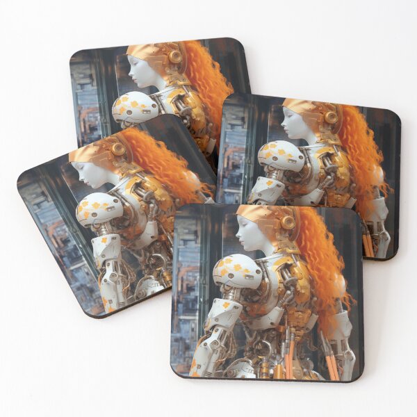 Item preview, Android Portrait - 009 designed and sold by Mecha Brave Studio.