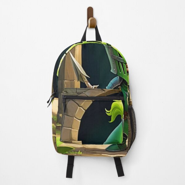 Item preview, Cartoon cute little funny green knight designed and sold by designJasmin.