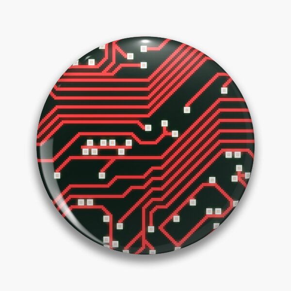 Item preview, Voxel Printed Circuit Board Red designed and sold by PotatoVonEpicus.