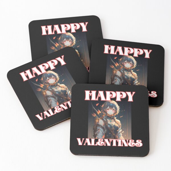 Item preview, Cute Cupid say happy valentines in romantic anime style for valentines day gifts designed and sold by thankful-loco.