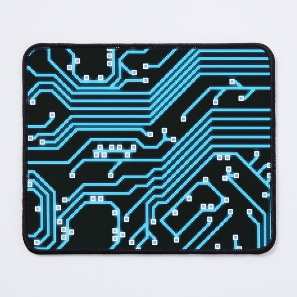 Item preview, Voxel Printed Circuit Board Blue designed and sold by PotatoVonEpicus.