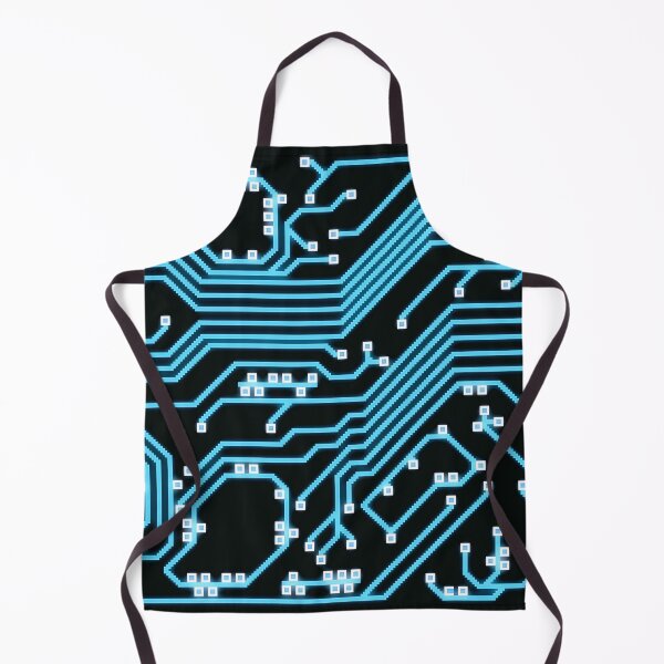 Item preview, Voxel Printed Circuit Board Blue designed and sold by PotatoVonEpicus.