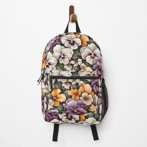 Item preview, Vintage Pansy Flowers Pattern designed and sold by FloralsbyLiss.