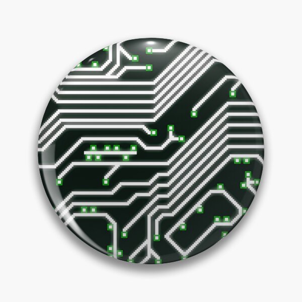 Item preview, Voxel Printed Circuit Board White designed and sold by PotatoVonEpicus.