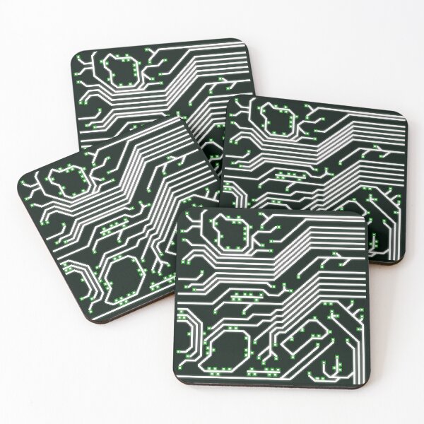 Item preview, Voxel Printed Circuit Board White designed and sold by PotatoVonEpicus.