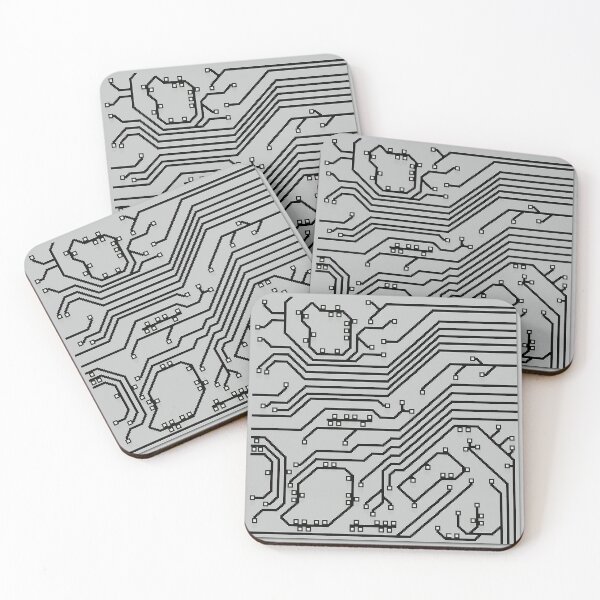 Item preview, Voxel Printed Circuit Board Black designed and sold by PotatoVonEpicus.