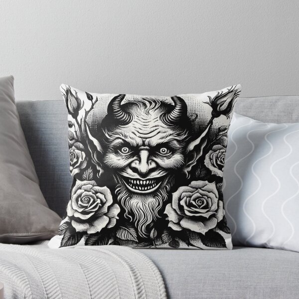 Item preview, devil and roses designed and sold by Greydate.
