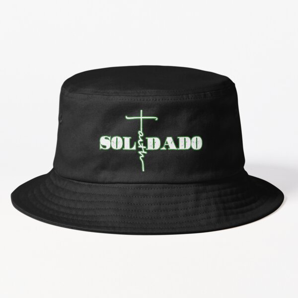 Vista previa del artículo con la obra «Soldado por Cristo», diseñado y vendido por EastLosStilo.