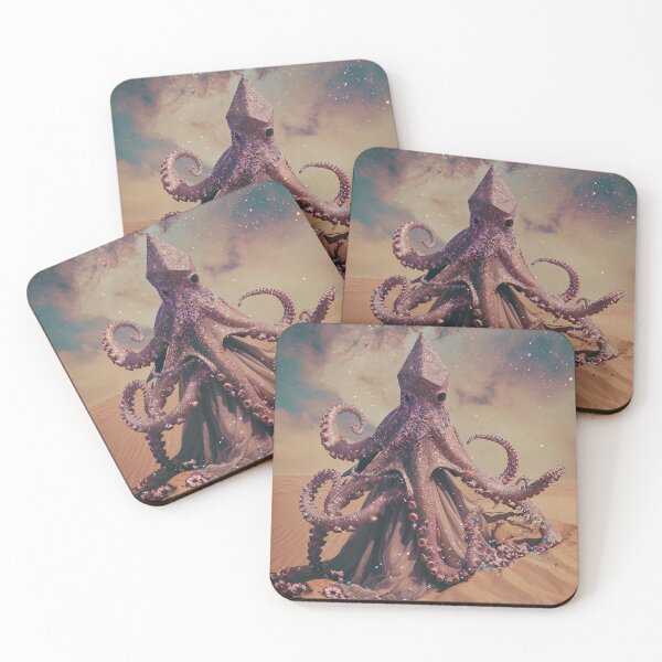 Item preview, Octopus in the cosmic desert designed and sold by alxndraai.