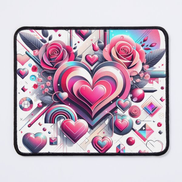 Item preview, Geometric Love: A Modern Valentine's Day Expression designed and sold by Fourseason664.