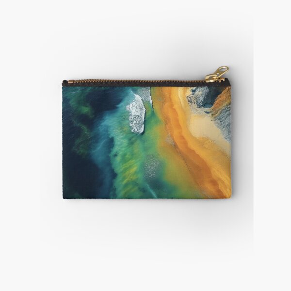 Item preview, Aerial Dance of Ocean and Earth - Bird's Eye View designed and sold by EtherealEchoes.