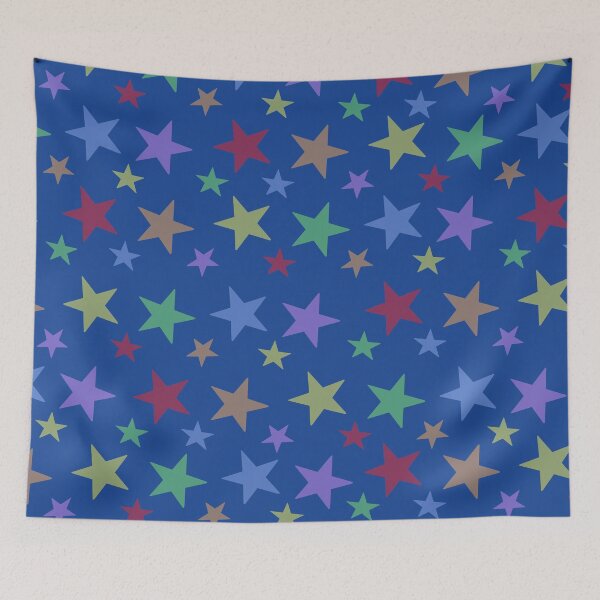 Item preview, estrellas coloridas designed and sold by ZiphGames.